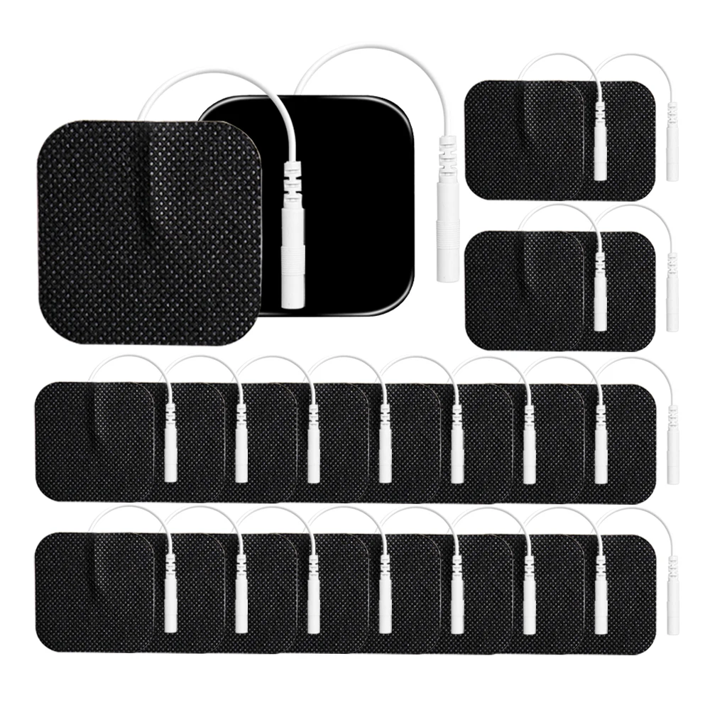 5x5cm EMS Muscle Stimulator Gel Pads for Digital Therapy Machine Massager Electrode Pads Tens Acupuncture Sticker Dropshipping