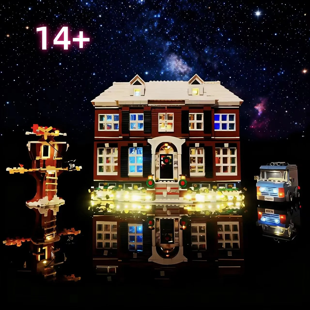 

В наличии Комплект бытовых светодиодных фонарей 21330. Подходит только для светодиодных фонарей, без моделей кирпичей).