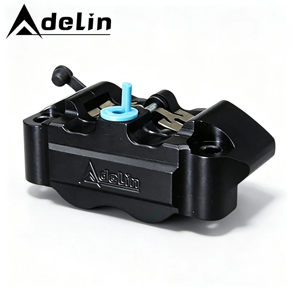 Adelin CNC ADL‑4 25x4mm Piston Brake Caliper 82mm Mounting Hole Disc Brake Pump For Motorcycle Yamaha BWS Scooter Moped Motobike view 4