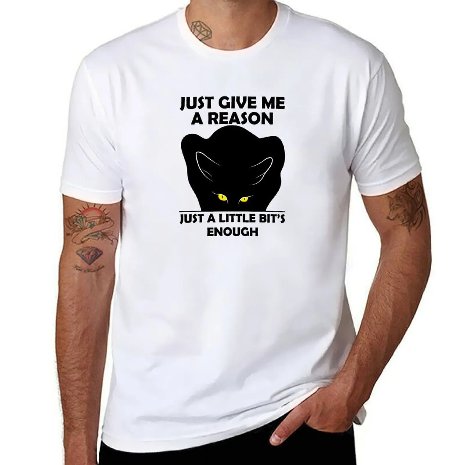 

Just give me a reason - Just a little bit's enough T-Shirt man t shirt cotton high quality cotton t shirt man T-Shirt