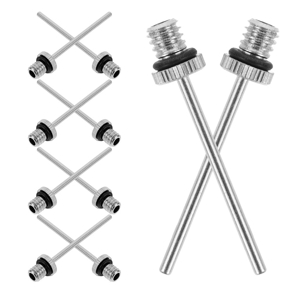

30pcs Gas Needle Air Pump Pins for Balls Basketball European Style Inflator Football Needles Work Metal Durable Multifunctional