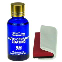 9H Car Hydrophobic Glass Coating Liquid Ceramic Coat Motocycle Paint Care Anti-scratch Auto Detailing Glasscoat Car Care Polish