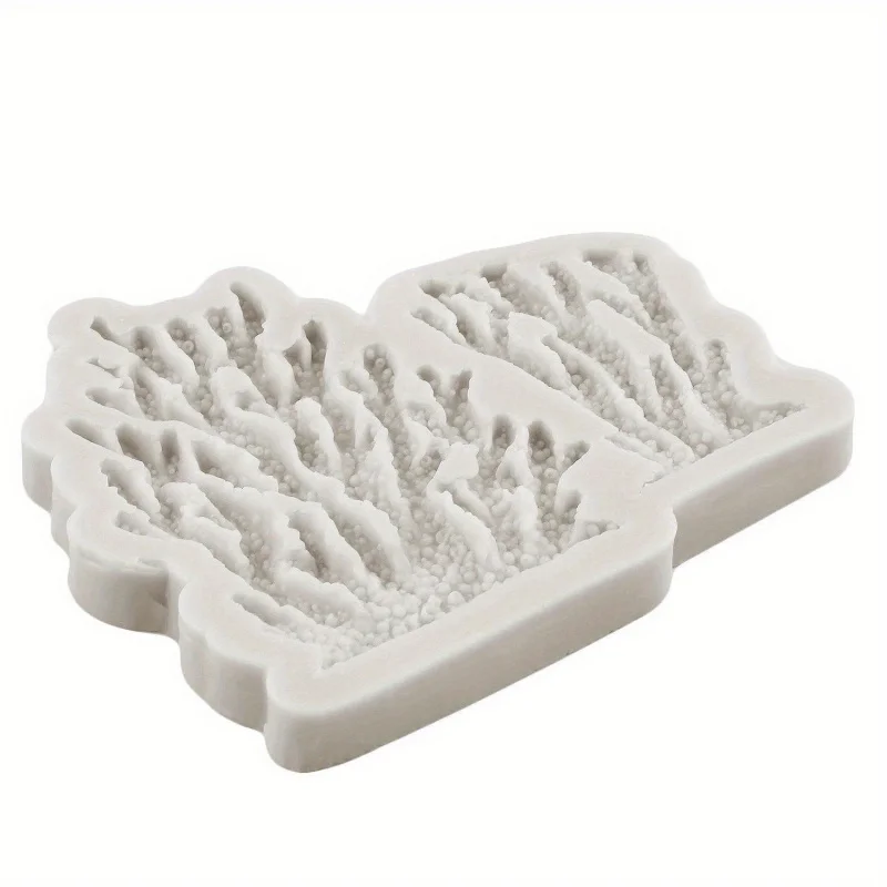 Marine Coral Silikonform für Fondant, Süßigkeiten, Schokolade und Gumpaste – DIY-Bastelwerkzeuge