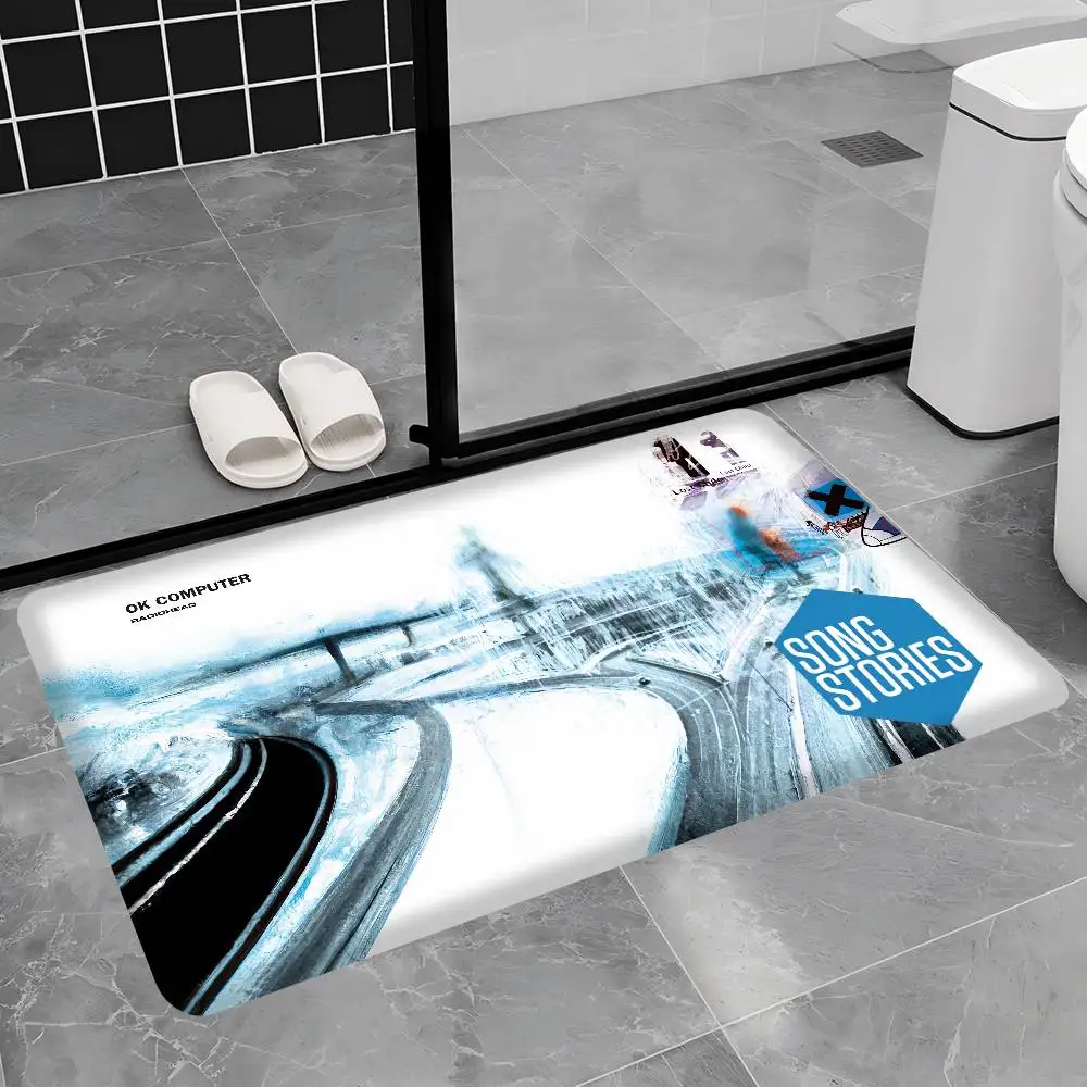Alternative Rock Band Radiohead Entrance Door Mat Nordic Style Home Doormat Bathroom-Toilet Mats Bedroom Hotel Decor Mat