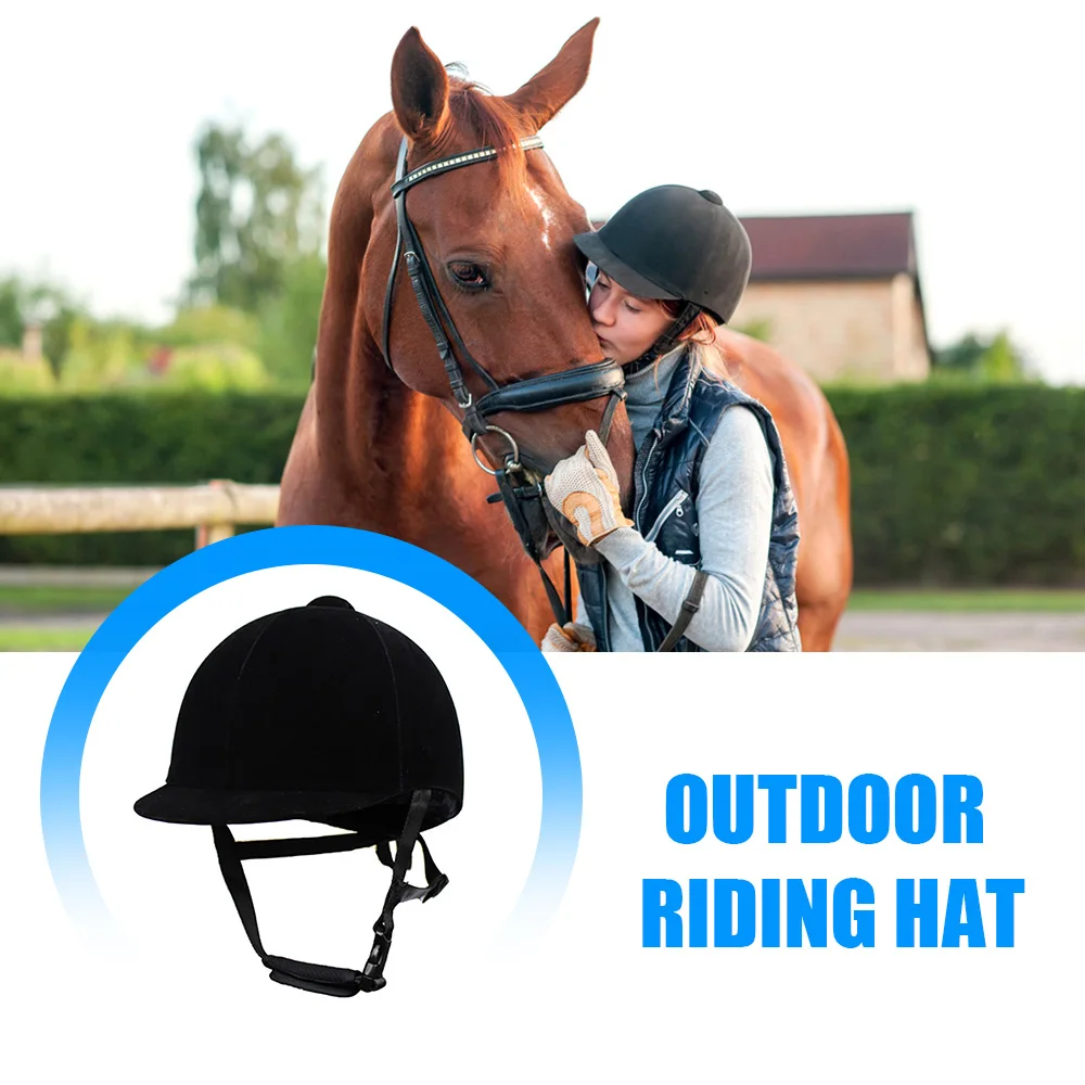 52-62cm Breathable Equestrian Helmet Unisex Horse Riding Helmet Horse Equipment Riding Hat Cycling Helmet Protection Cap