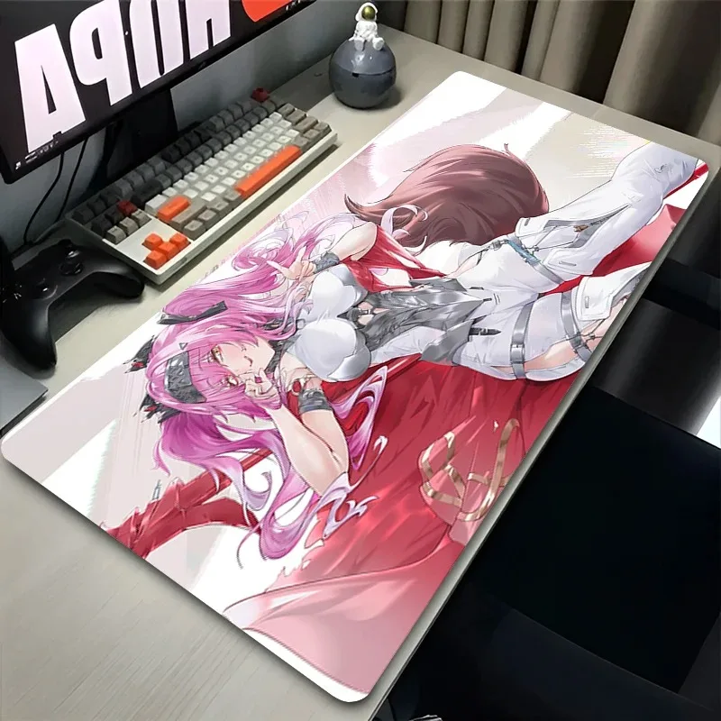 Alas Mouse Kawaii Laptop Wuthering Waves Alas Keyboard Gamer Gadis Anime Seksi Lupa Alas Mouse Desktop Aksesori Gaming PC Alas Mouse