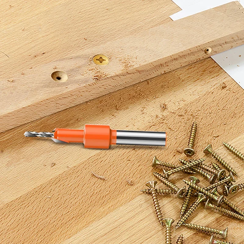 10/8mm HSS Countersink Drill Bit Screw Extractor Remon Demolition Woodworking Chamfer Tool Quick Change Wood Hole Drills Bit