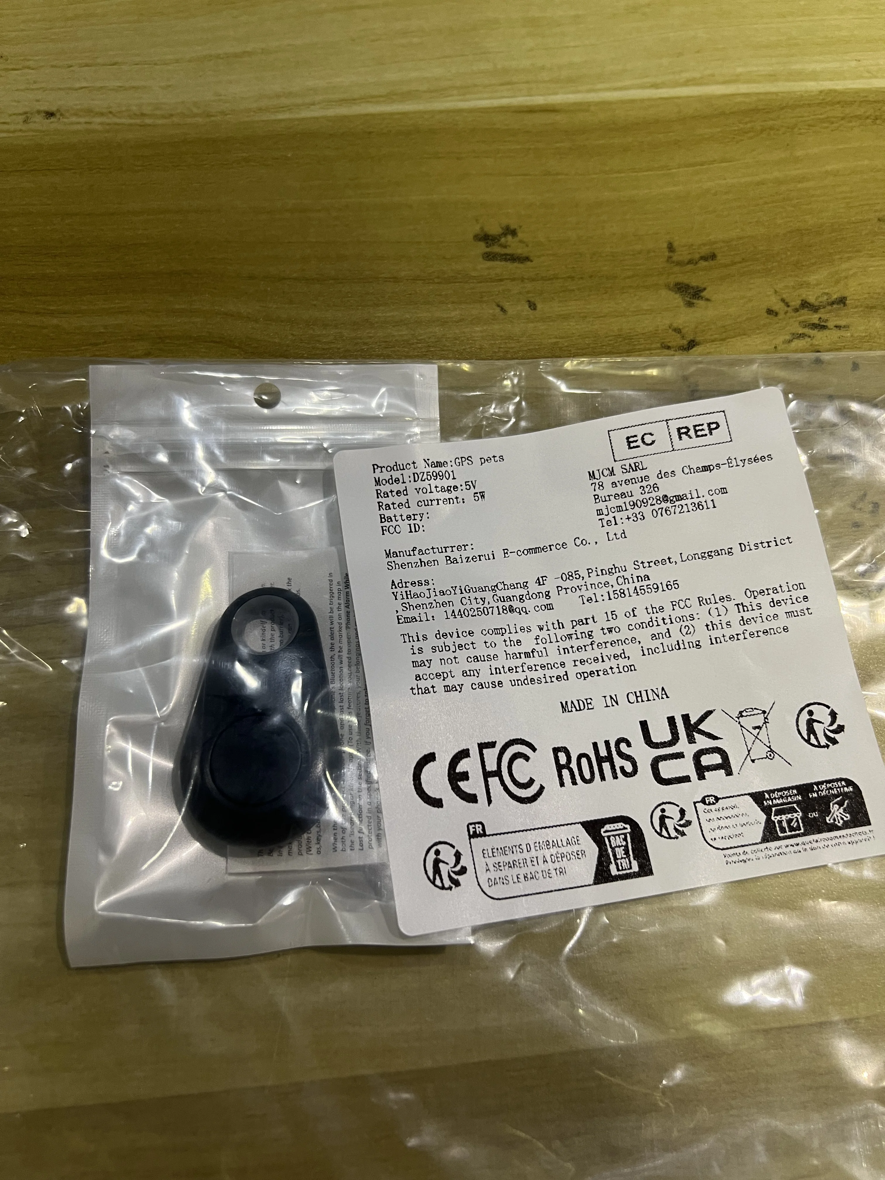 

Мини-модный умный GPS-трекер для собак и домашних животных Bluetooth 4,0, анти-потерянная сигнализация, беспроводная детская сумка, кошелек, поиск ключей, локатор