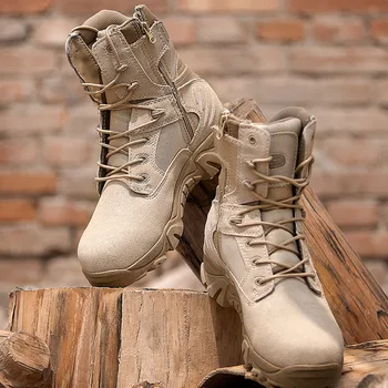 Winter men's boots special forces combat high boots outdoor sports climbing mountains cross-country men's shoes army tactical boots