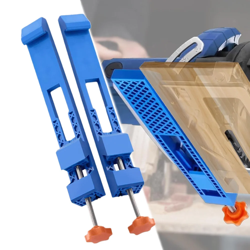 

1/2 шт., высококачественный регулируемый режущий станок, направляющая, ABS, циркулярная пила, фрезерные позиционирующие зажимы, фиксатор основания резака