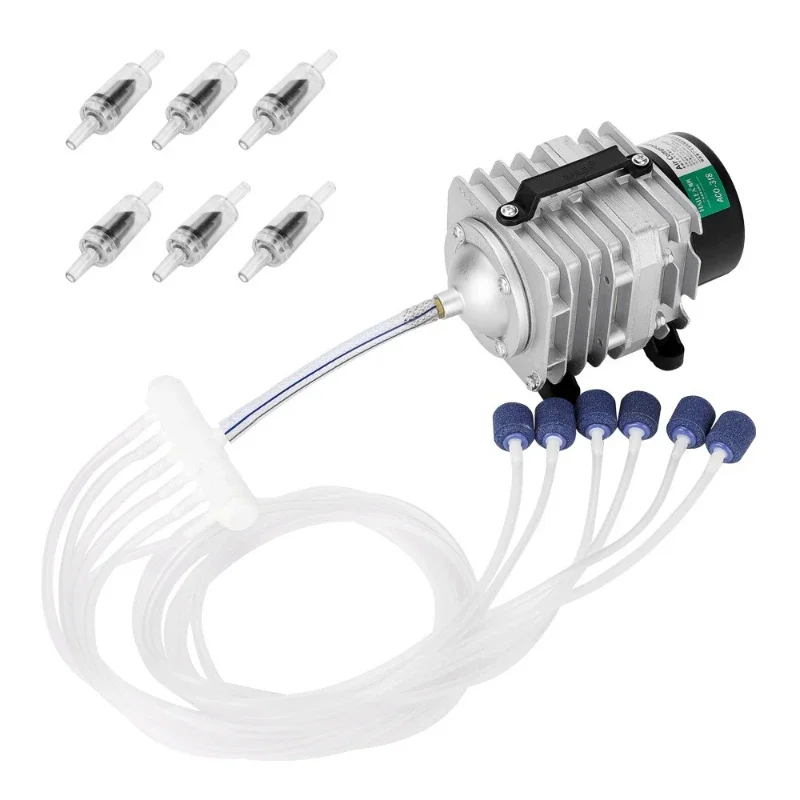 Aerator pump high power AC electromagnetic air pump fish pond pump air compressor