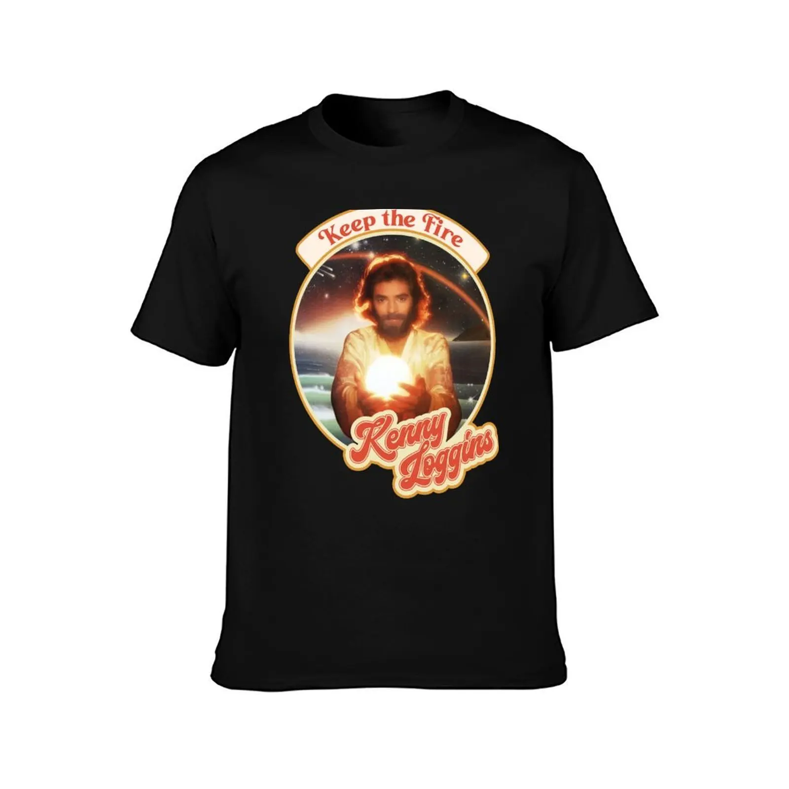 Kenny Loggins Retro Tour Style Design T-Shirt, Summer Casual Cotton Tee, Oversized Streetwear Tops, Vintage Graphic Print