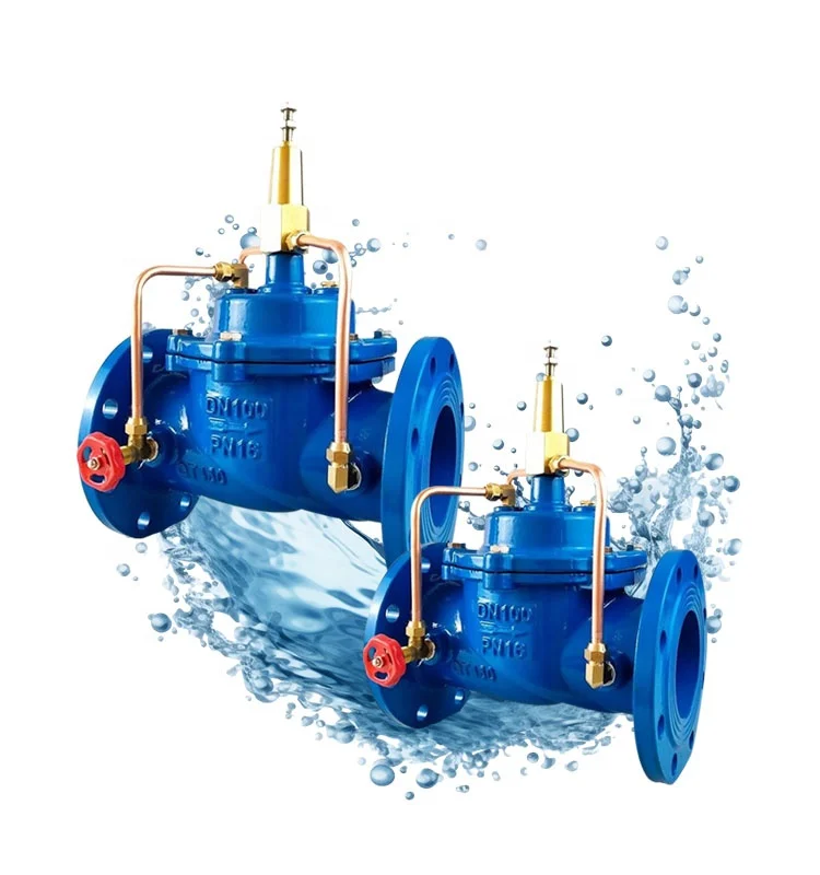 Ductile Iron Cast Iron Customization 8in 500x Pressure Relief/Reducing Valve Hydraulic Control Valve Water DN200