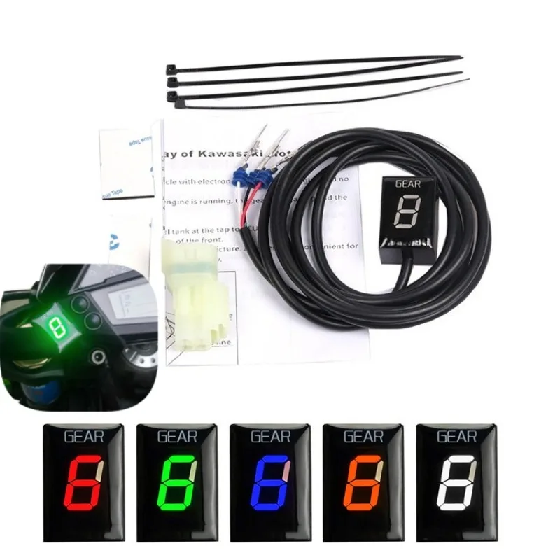 

Motorcycle Gear Position Indicator Digital Gear Display Meter For Z800 Z900 650 Modified Gear Shift Gauge