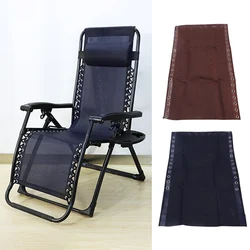 Chaise longue pliante avec cordes, remplacement de gril, durable, tissu, portable, anti-gravité, extérieur