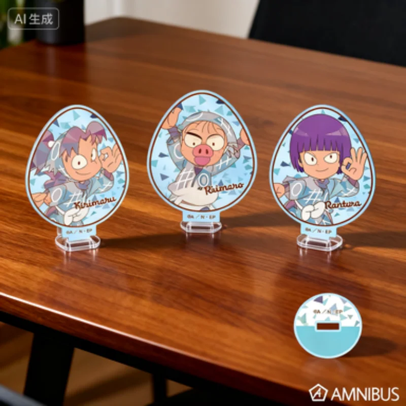 

Anime Nintama Rantaro Shinpei Kisanta Acrylic stand standing Desk items and decorations Figure Model Plate Cosplay Toy for Gift