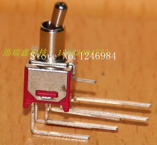 

[SA]TS-9 двухпозиционный шестиконтактный переключатель M5.08 для сколиоза, малый тумблерный переключатель Q22 Taiwan Deli Wei 2MD1 — 50 шт./лот