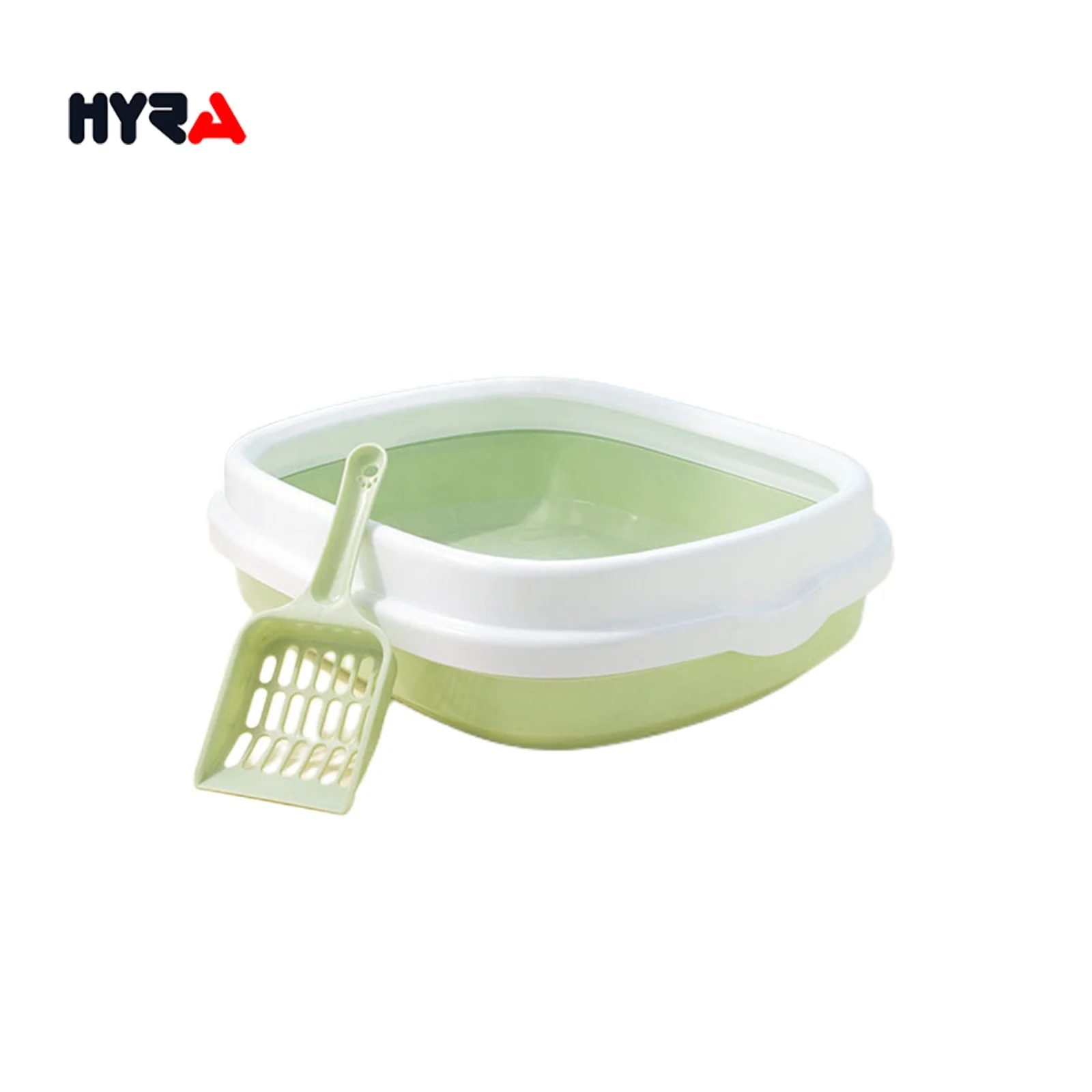 Hyra Cat Toilet Open Cat Litter Box With Shovel Extra Large Size pet litter box