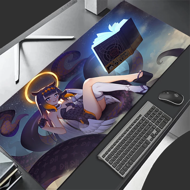 Muismat Patroon Pad Rubberen Muismat PC Accessoires Bureaumat Hololive La Darknesss Antislip Kantoor Tafelmat Gamer Toetsenbord Pad