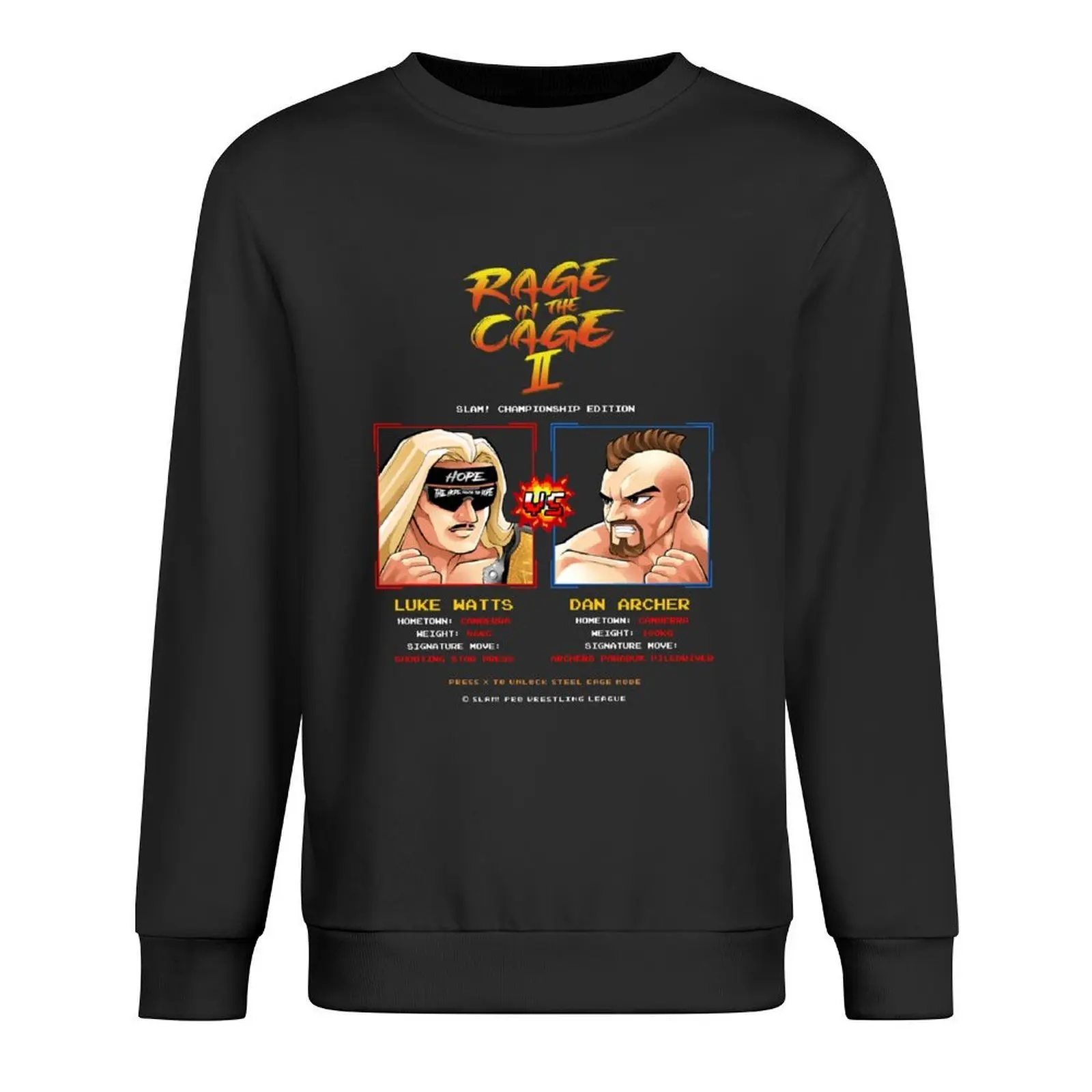 

RAGE IN THE CAGE II - SLAM! CHAMPIONSHIP EDITION Pullover men's sweat-shirt men's clothing men's clothes hooded sweatshirts