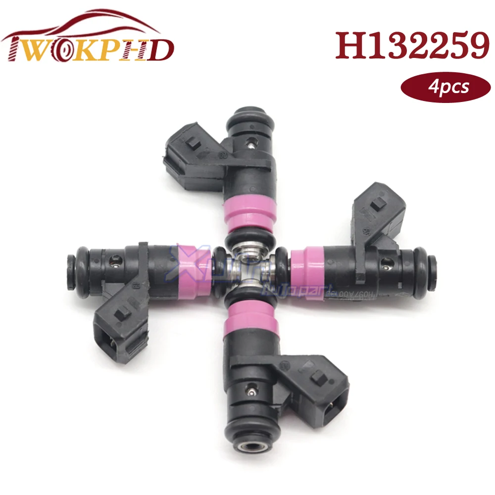 8200505191 Car Petrol Fuel Injector Nozzle for Clio 3 Laguna Megane Scenic 2 3 1.4 1.6L 16v H132259 8200132259