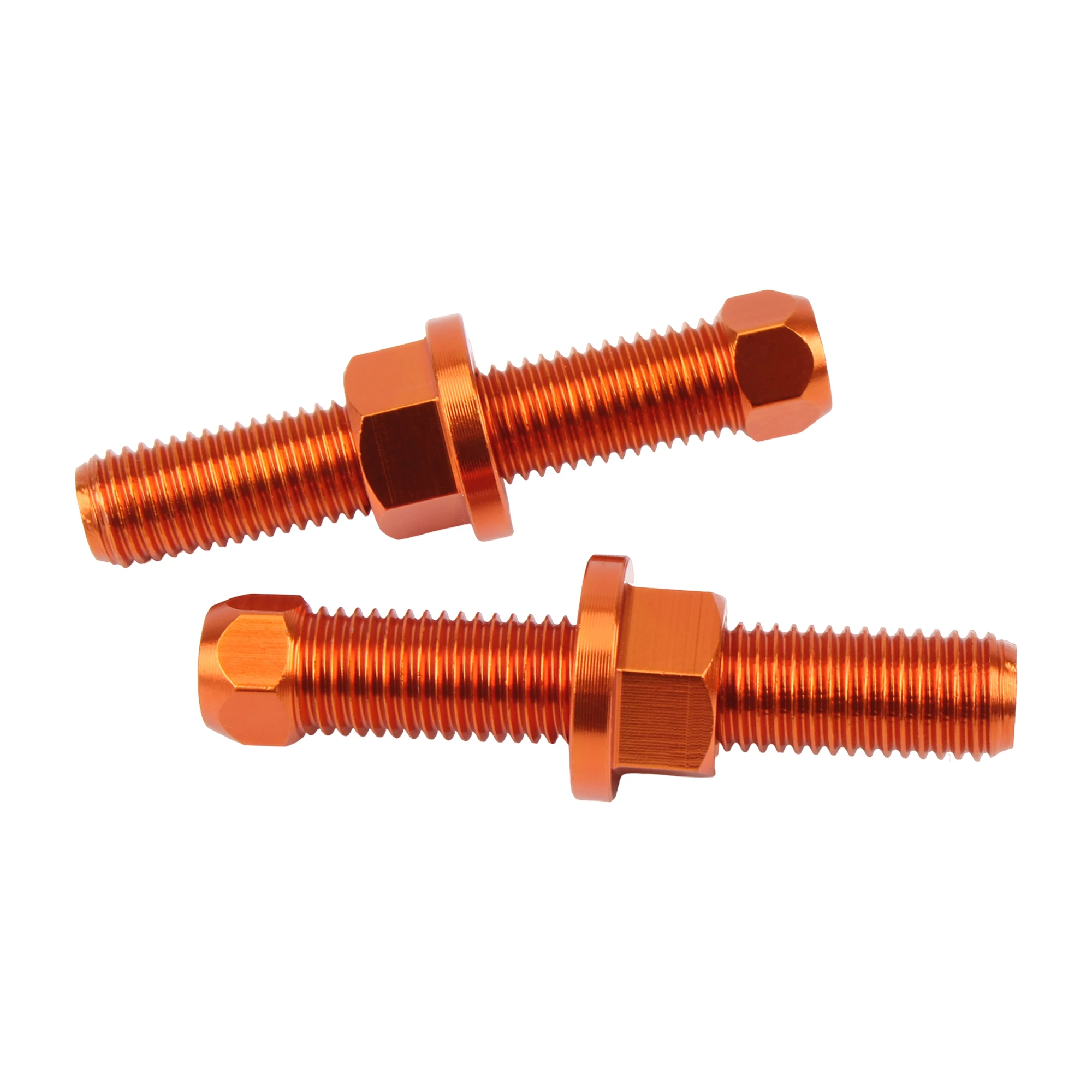 Motorrad CNC Kettenspanner Hinterachsblöcke Schrauben Muttern für KTM XC XCF XCW SX SXF EXC EXCF TPi Six Days 125 150 250 300 350 450 – Detail 11