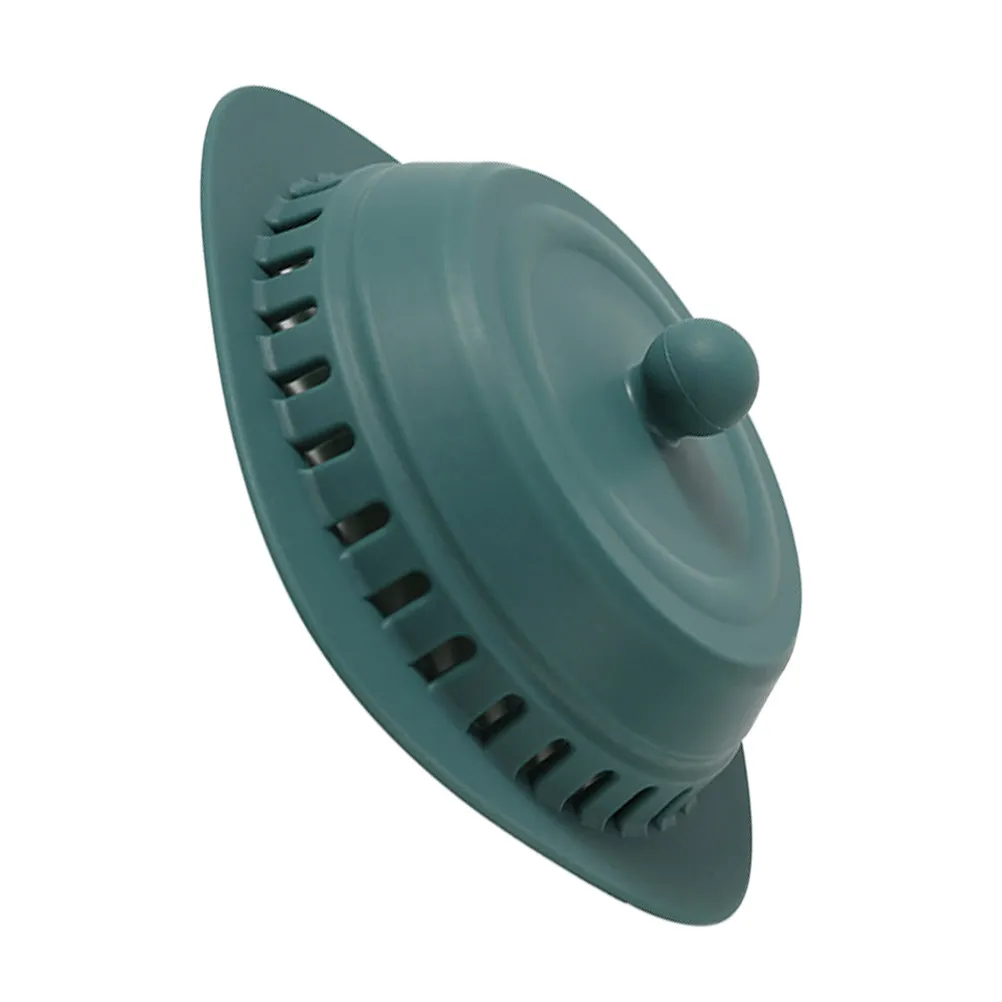 

Shower Silicone Hair Stopper Cover for Drain Fine Mesh Filter Catches Hair Fast Installation Suitable for Kitchen Laundry