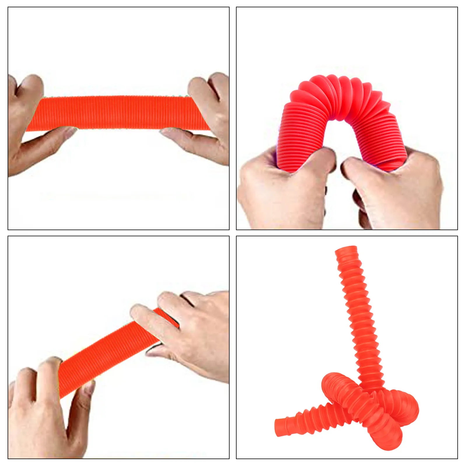 Tubi Giallo Arancione Blu Viola Verde Tubo di trazione flessibile estensibile da 17 mm Tubo di trazione elasticizzato