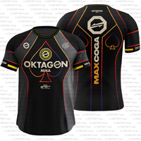 2025 New Arrival Fighter Jersey 3D Printed T-shirt Men's and Women's Casual Round Neck Short Top High Quality Trendy T-shirt