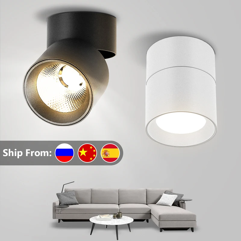 Lampu Langit-langit LED Kecil Mini 220V Lampu Langit-langit Led 5/7/10/15/25W Lampu Panel Spot Downlight Led untuk Ruang Tamu Kamar Tidur