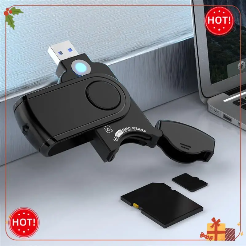 Durable-USB 3.2 Multi Memory Card Reader OTG Android Adapter USB3.0 Card Reader For Mic SD/TF Card Reader Computer PC