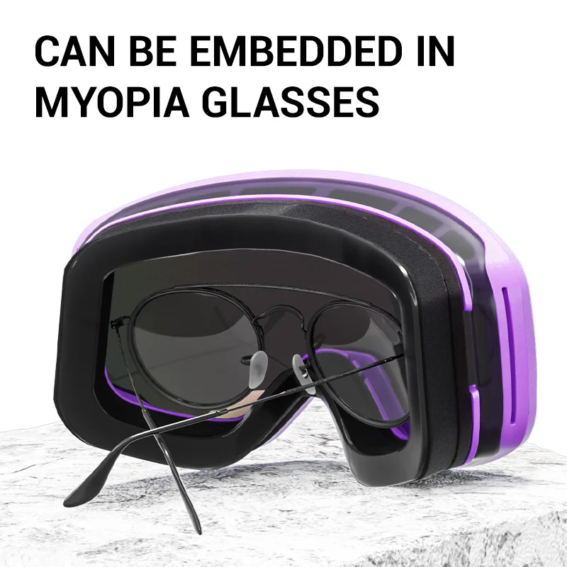 Kapvoe Teenager Kids Ski Goggles Winter Outdoor Sports Anti-fog Snowboard Goggles Double UV400 Child Skiing Mask Glasses New