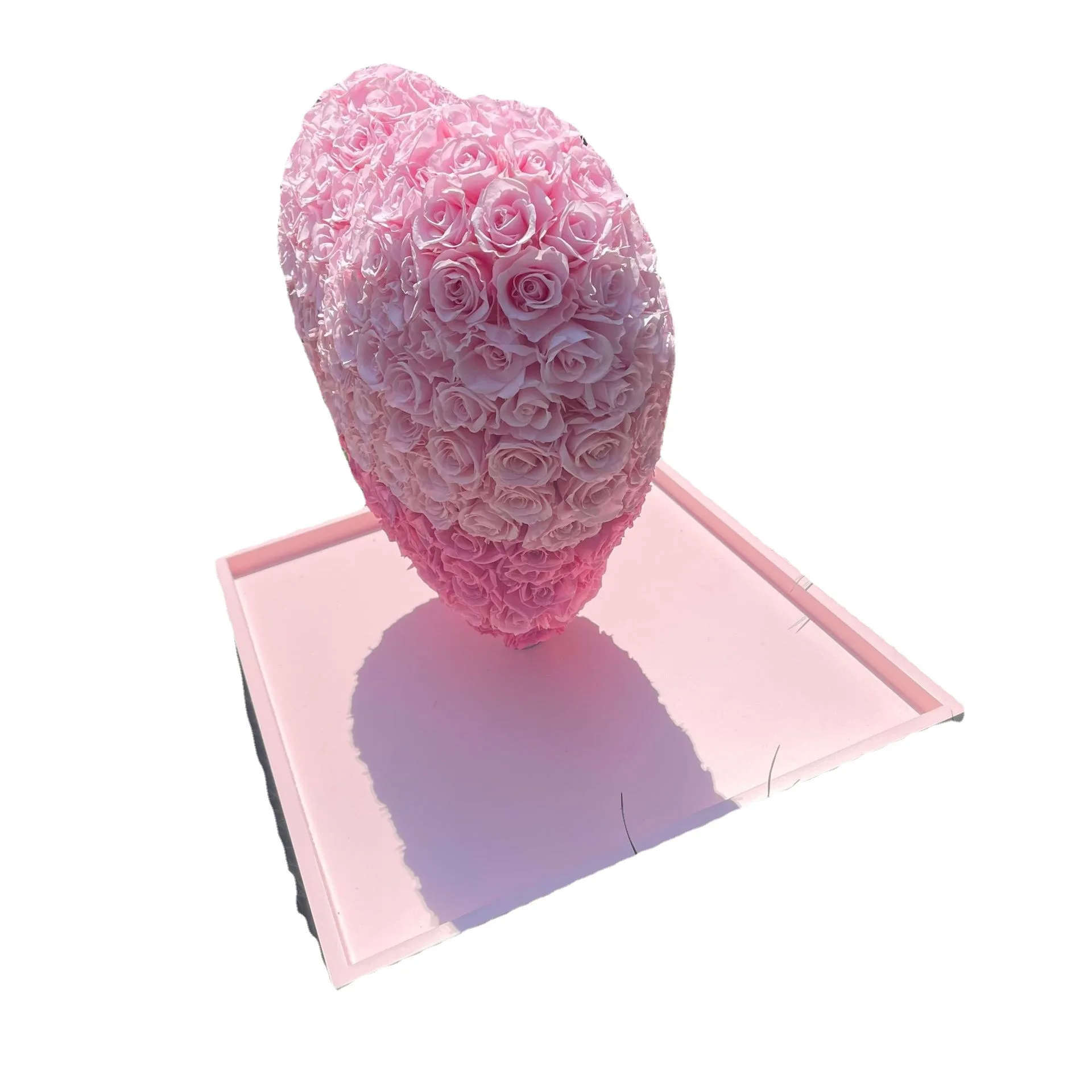 

Eternal flower, heart shape, acrylic Qixi Festival creativity, Valentine's Day, gift, for girlfriend, rose, heart shape