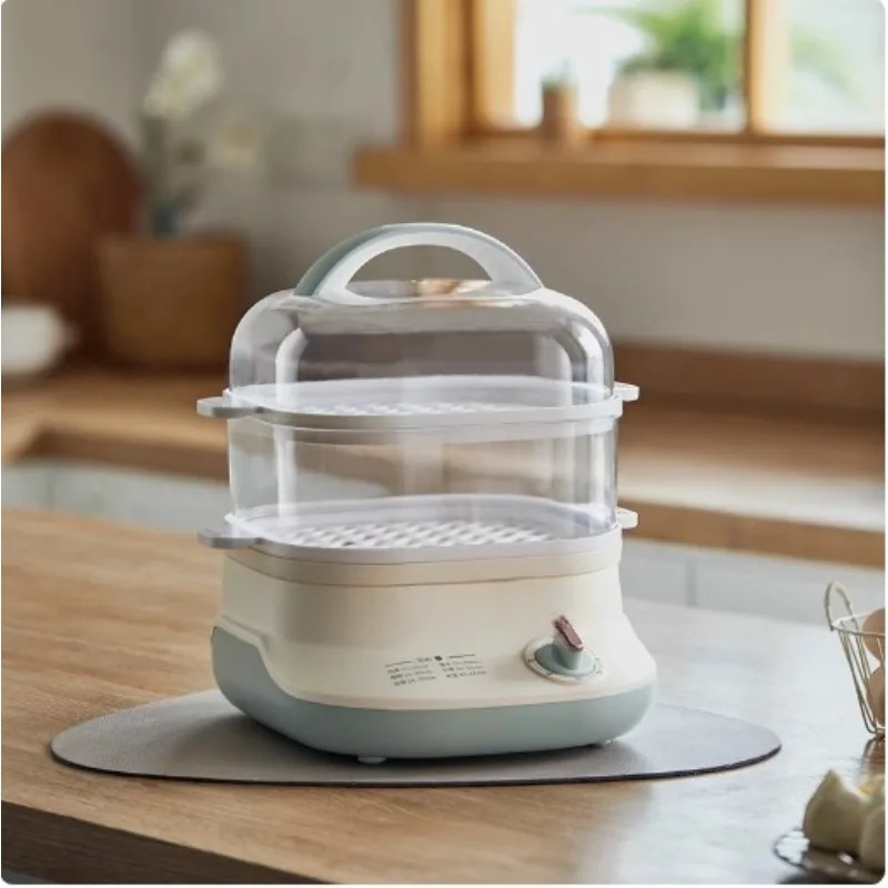 

Multifunctional electric steamer Household small steam pot Multi-layer large-capacity breakfast Electromechanical steaming
