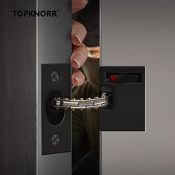 Hidden Anti-theft Chain Household Anti-lock Door Bolt Hidden Anti-theft Buckle Door Chain Lock Black Hotel Safety Chain