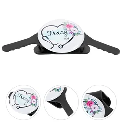 Plastic Name Tags Unique Stethoscope Id Name Tag Portable Name Tags Stethoscope Identification Tags Stethoscope Name Tag