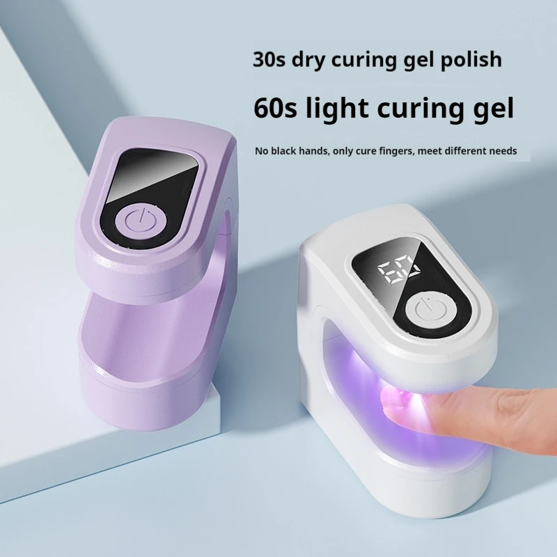 Neues Design Mini tragbare wiederaufladbare LED-Nagellampe Schnell trocknende Maschine Kleine Backlampe