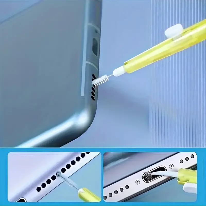

Mobile phone extendable cleaning kit, multifunctional phone and headphone cleaning kit, easy to store and carry