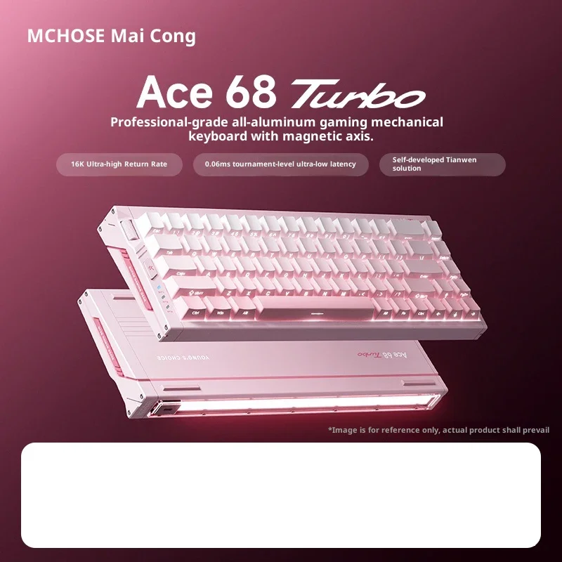 MCHOSE Ace 68 Turbo Low Profile Mechanical Gaming Keyboard
