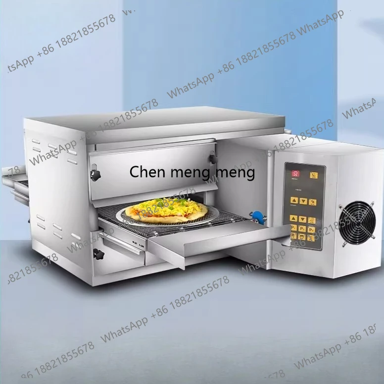 

Печь для пиццы Коммерческая газовая гусеничная цепь Электрическая духовка для выпечки Электрическая духовка с горячим воздухом