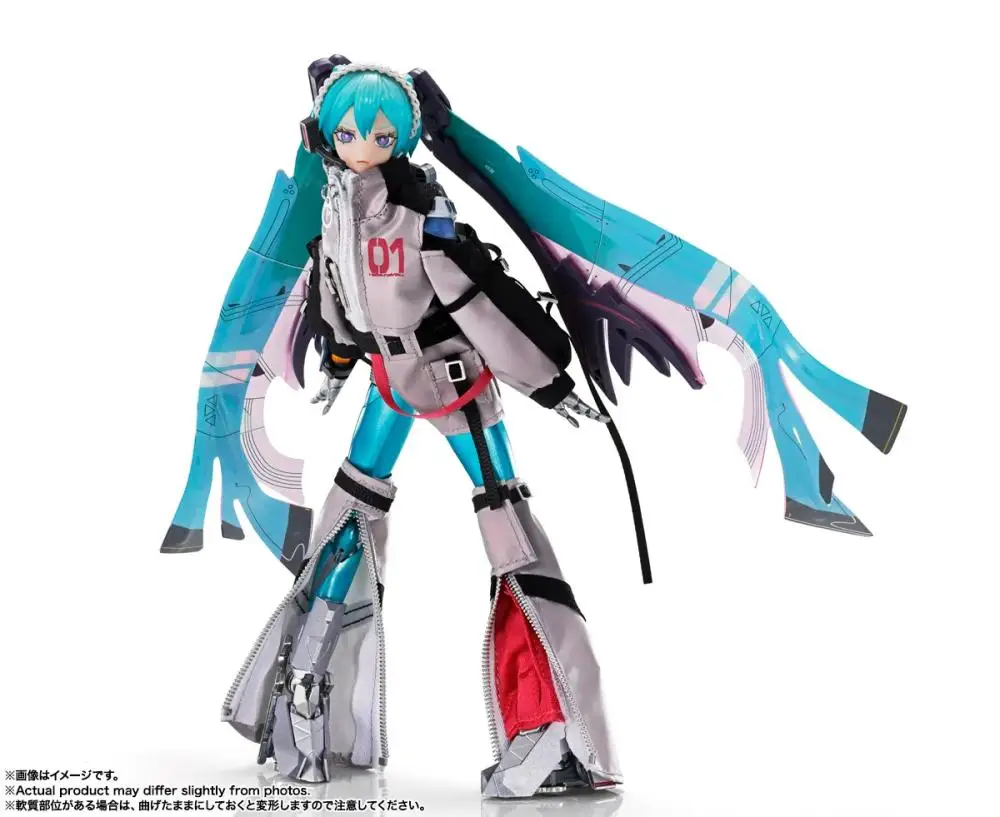 Hot Sale In Stock Bandai Metal Build Ex Project Hatsune Miku Figure Anime Action Model