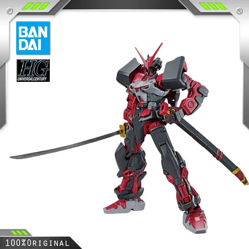 BANDAI Anime HG 1/144 GUNDAM ASTRAY RED FRAME INVERSON New Mobile Report Assembly Plastic Model Kit Action Toys Figures Gift