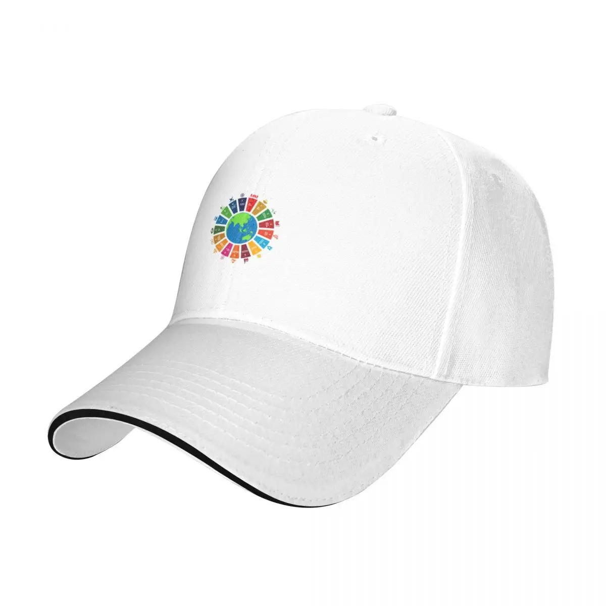 

UN SDGsUN Global Goals LogoUnited Nations Sustainable Development Goals 2030 Sticker Cap Baseball Cap golf Man hat Women's