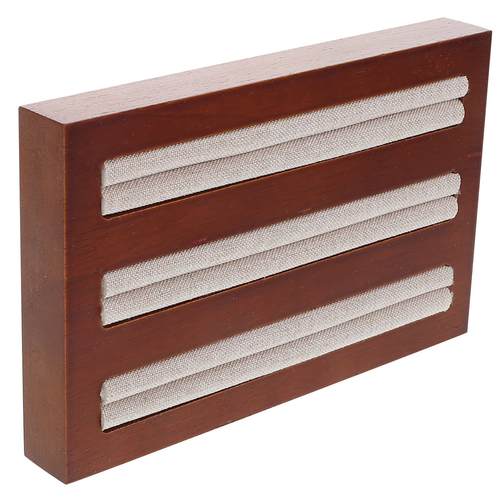 

Wood Jewelry Tray Solid Wood Ring Organizer Tray Multifunctional Display for Home Travel Jewelry Storage Case Accessories