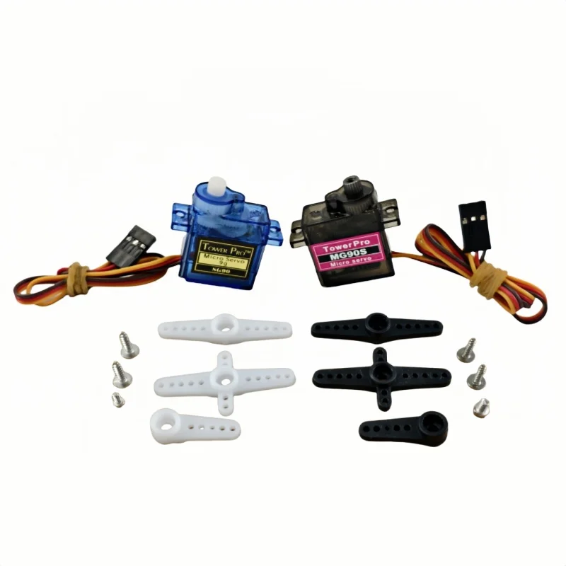

2PC MG90 SG90S 9g Digital Mini Micro Servo 360 Degree for Rc Helicopter Airplane Mini Boat Car MG90 9G Trex 450 RC Robot