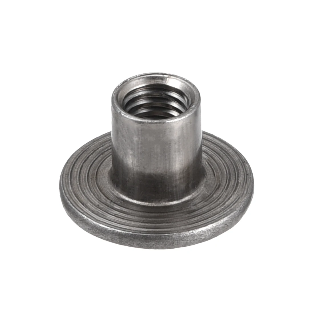 30 sztuk M6x17,5x1,4mm nakrętka trójnik ze stali węglowej nakrętka T osprzęt montażowy łącznik przez otwór wkładka kołnierzowa gwint żeński