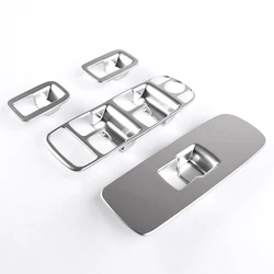 Window Button Panel Cover Sticker Set for Volvo XC90 XC60 S60 XC40 Car Window Switch Lifting Decorative Frame Car Accessories