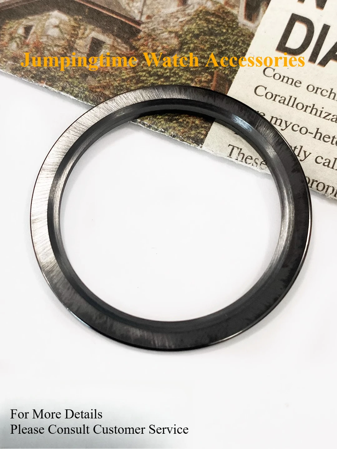 Accesorios de reloj para Concas Sports Series L3.782, anillo exterior de 43mm de diámetro, anillo de escala de cerámica