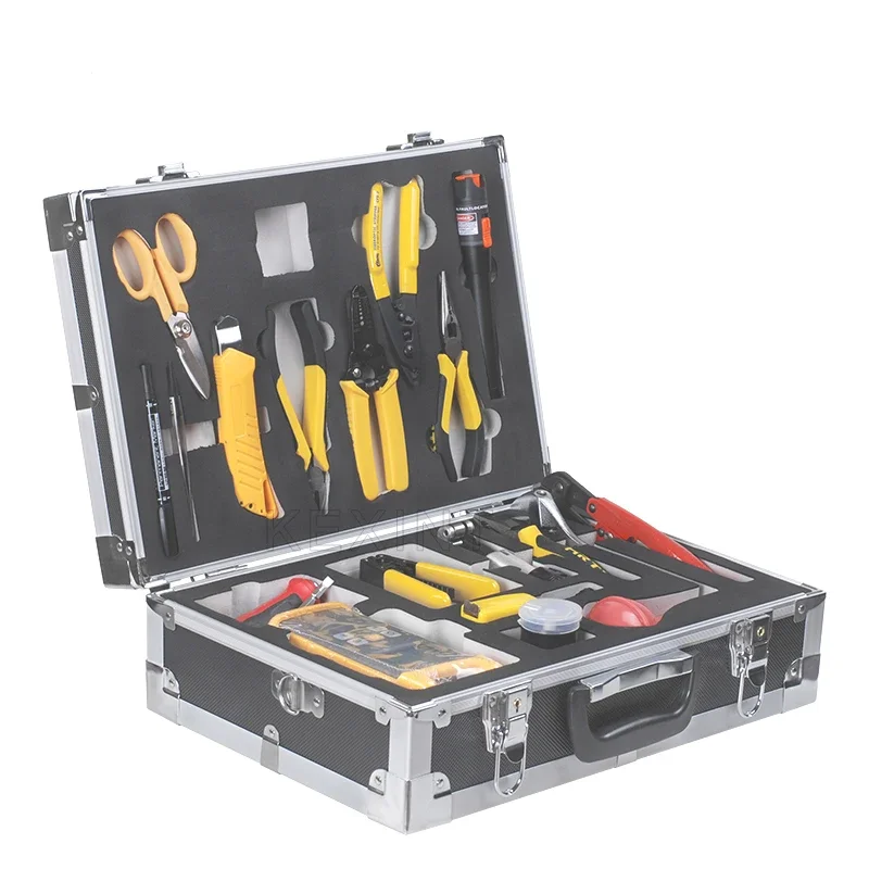 

KEXINT FFTH Optical fiber toolbox Optical fiber welding toolbox suitcase Optical fiber toolbox