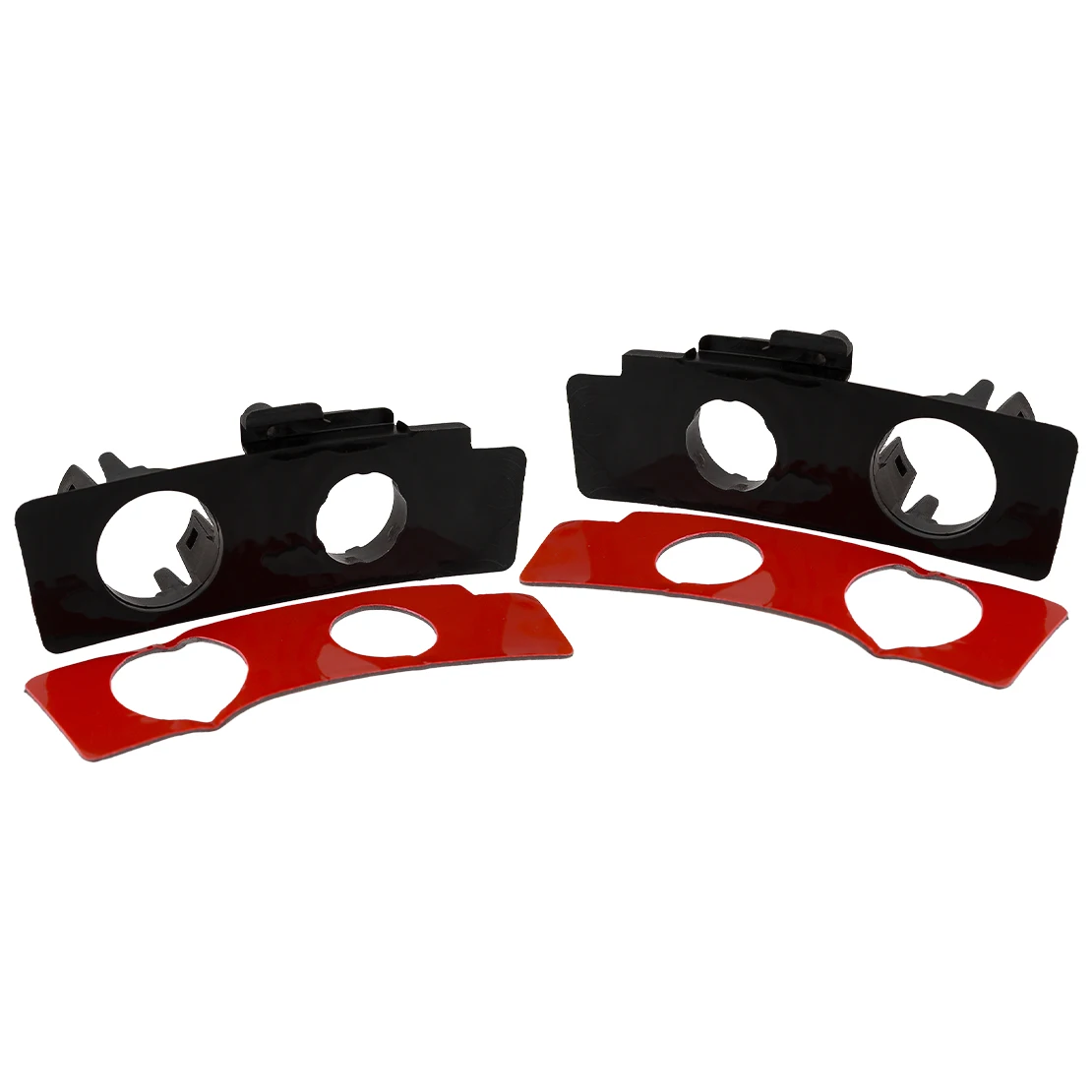 Immagine 3: 1 paio di supporti per fotocamera PDC sinistro destro supporti supporti in plastica nera adatti per BMW 3 F30 F31 LCI